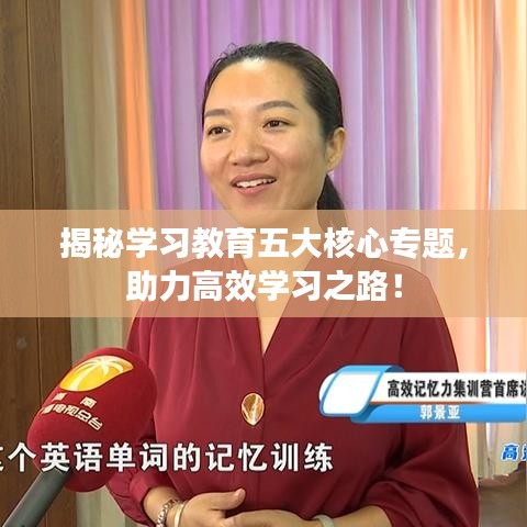 揭秘学习教育五大核心专题，助力高效学习之路！