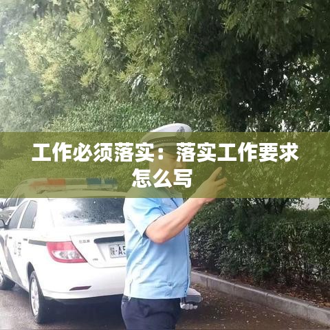 工作必须落实：落实工作要求怎么写 