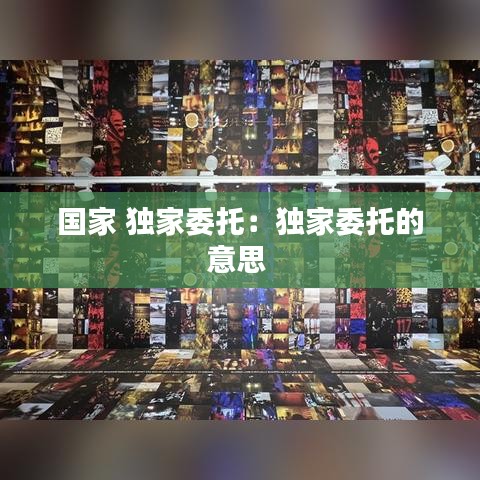 国家 独家委托：独家委托的意思 
