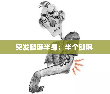 突发腿麻半身：半个腿麻 