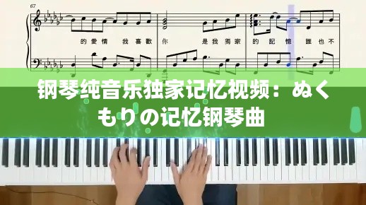 钢琴纯音乐独家记忆视频：ぬくもりの记忆钢琴曲 