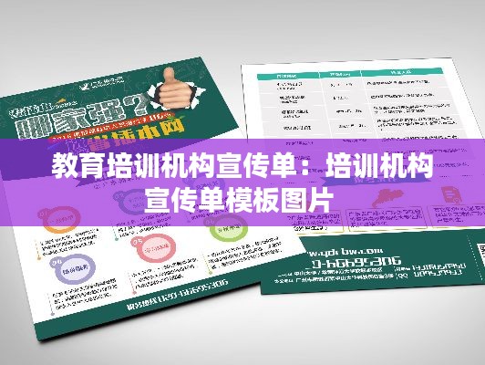 教育培训机构宣传单：培训机构宣传单模板图片 