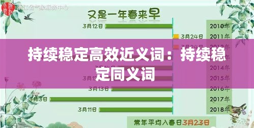 持续稳定高效近义词：持续稳定同义词 