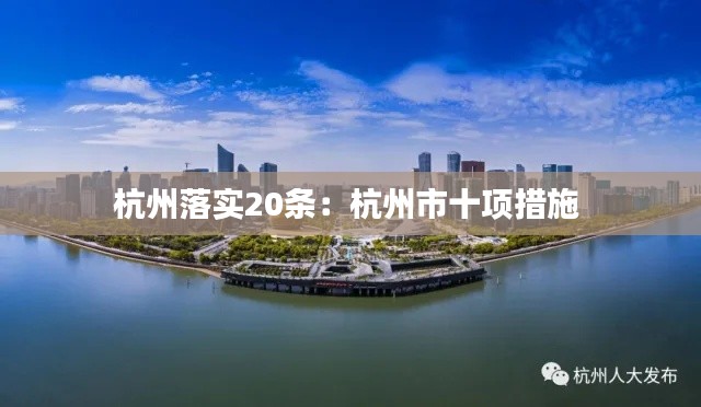 杭州落实20条：杭州市十项措施 