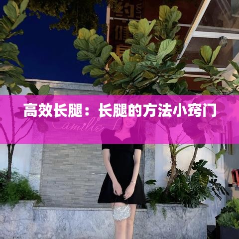高效长腿：长腿的方法小窍门 