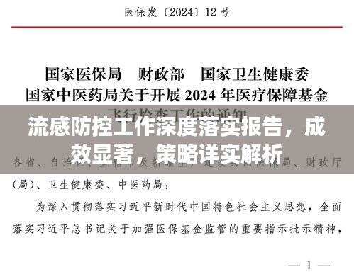 流感防控工作深度落实报告，成效显著，策略详实解析