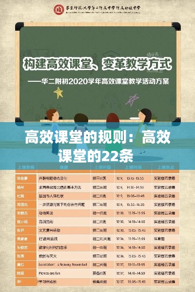 高效课堂的规则：高效课堂的22条 