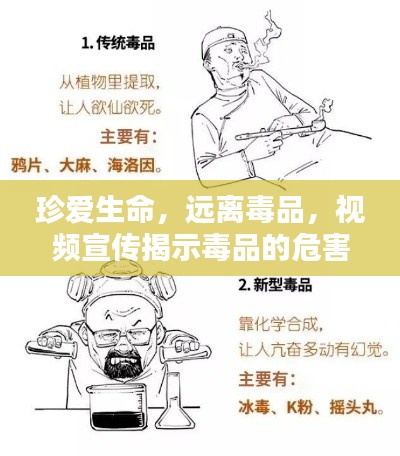 珍爱生命，远离毒品，视频宣传揭示毒品的危害与风险