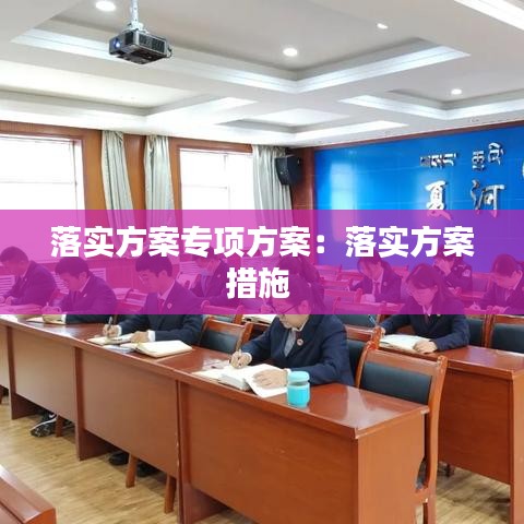落实方案专项方案：落实方案措施 