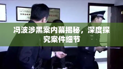 冯波涉黑案内幕揭秘，深度探究案件细节