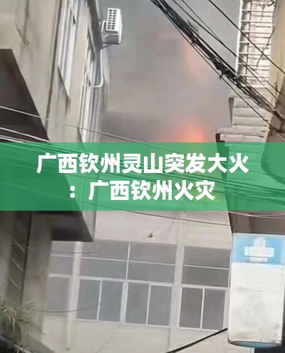 广西钦州灵山突发大火：广西钦州火灾 