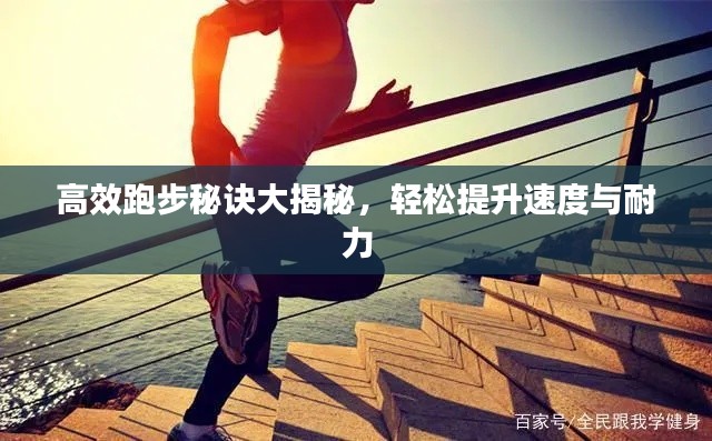 高效跑步秘诀大揭秘，轻松提升速度与耐力