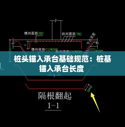 桩头锚入承台基础规范：桩基锚入承台长度 