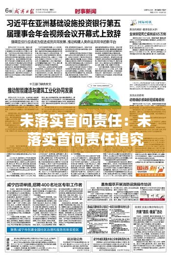 未落实首问责任：未落实首问责任追究制度 