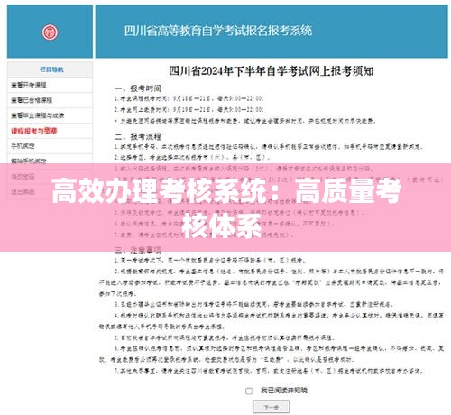 高效办理考核系统：高质量考核体系 