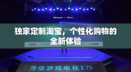 独家定制淘宝，个性化购物的全新体验