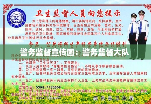警务监督宣传图：警务监督大队 