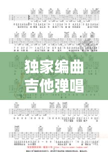 独家编曲吉他弹唱谱子：独奏曲吉他谱简单版 