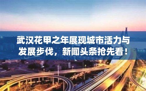 武汉花甲之年展现城市活力与发展步伐，新闻头条抢先看！