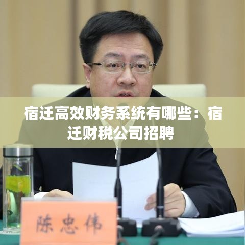 宿迁高效财务系统有哪些：宿迁财税公司招聘 