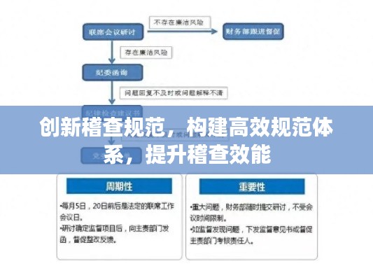 创新稽查规范，构建高效规范体系，提升稽查效能