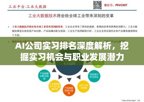 AI公司实习排名深度解析，挖掘实习机会与职业发展潜力