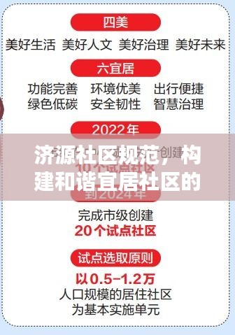 济源社区规范，构建和谐宜居社区的核心要素