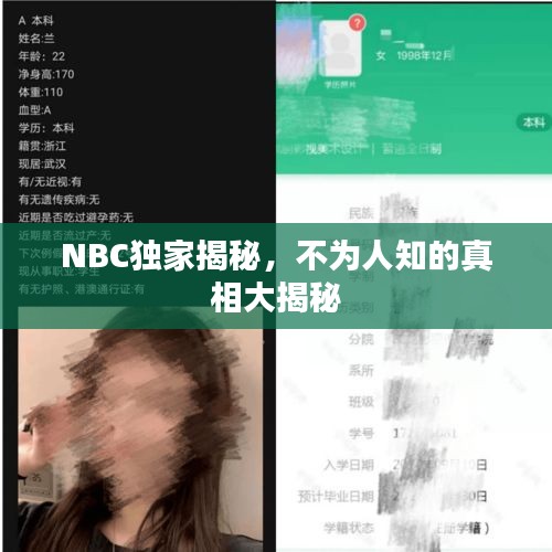 NBC独家揭秘，不为人知的真相大揭秘