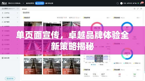 单页面宣传，卓越品牌体验全新策略揭秘