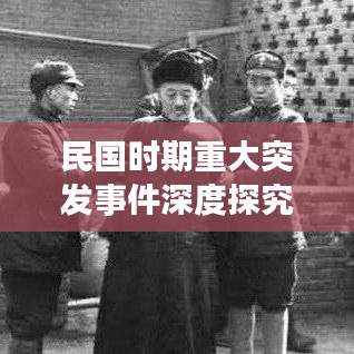 民国时期重大突发事件深度探究，历史视角下的观察与分析