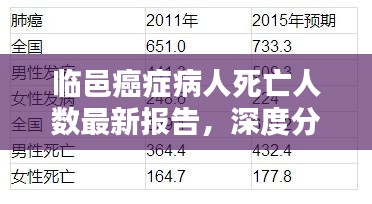 临邑癌症病人死亡人数最新报告，深度分析与启示
