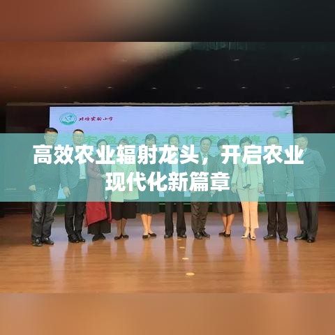 高效农业辐射龙头，开启农业现代化新篇章