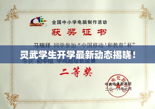 灵武学生开学最新动态揭晓！