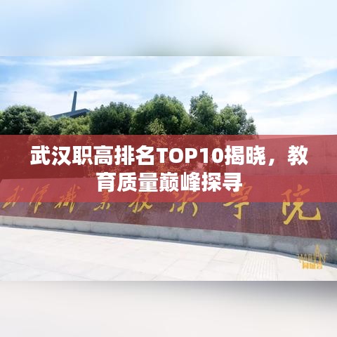 武汉职高排名TOP10揭晓，教育质量巅峰探寻