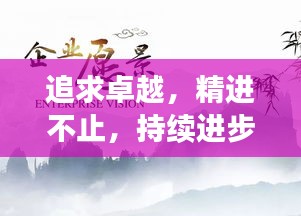 追求卓越，精进不止，持续进步的力量源泉