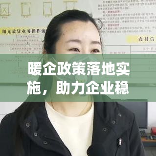 暖企政策落地实施，助力企业稳健发展前行之路