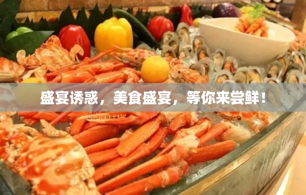 盛宴诱惑，美食盛宴，等你来尝鲜！