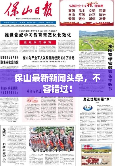 保山最新新闻头条，不容错过！