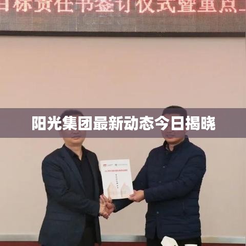 阳光集团最新动态今日揭晓