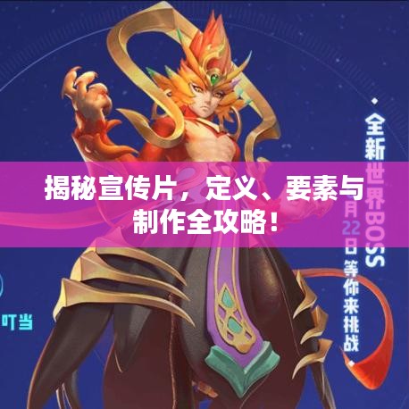 揭秘宣传片，定义、要素与制作全攻略！