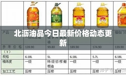北沥油品今日最新价格动态更新