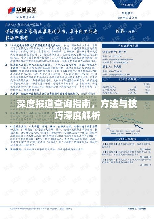 深度报道查询指南，方法与技巧深度解析