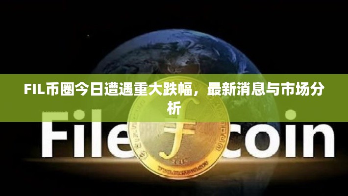 FIL币圈今日遭遇重大跌幅，最新消息与市场分析