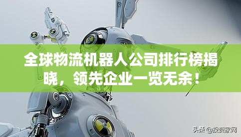 全球物流机器人公司排行榜揭晓，领先企业一览无余！