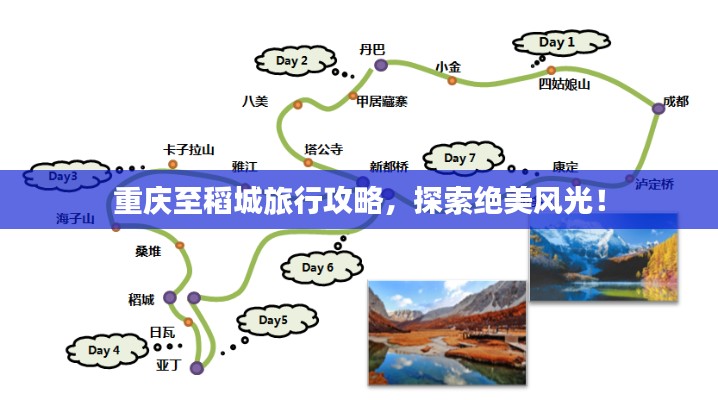 重庆至稻城旅行攻略，探索绝美风光！