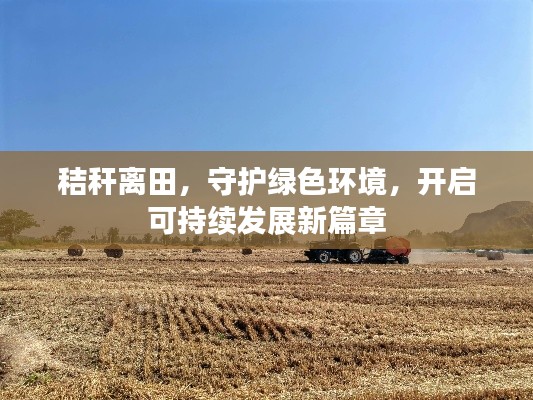 秸秆离田，守护绿色环境，开启可持续发展新篇章