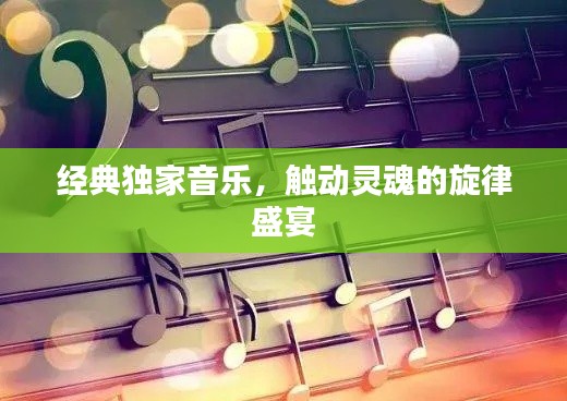 经典独家音乐，触动灵魂的旋律盛宴