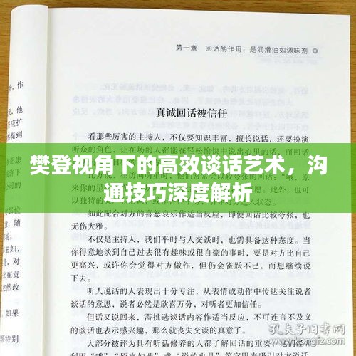 樊登视角下的高效谈话艺术，沟通技巧深度解析