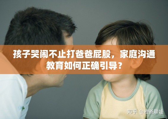 孩子哭闹不止打爸爸屁股，家庭沟通教育如何正确引导？