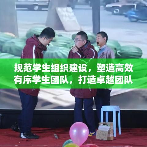 规范学生组织建设，塑造高效有序学生团队，打造卓越团队力量